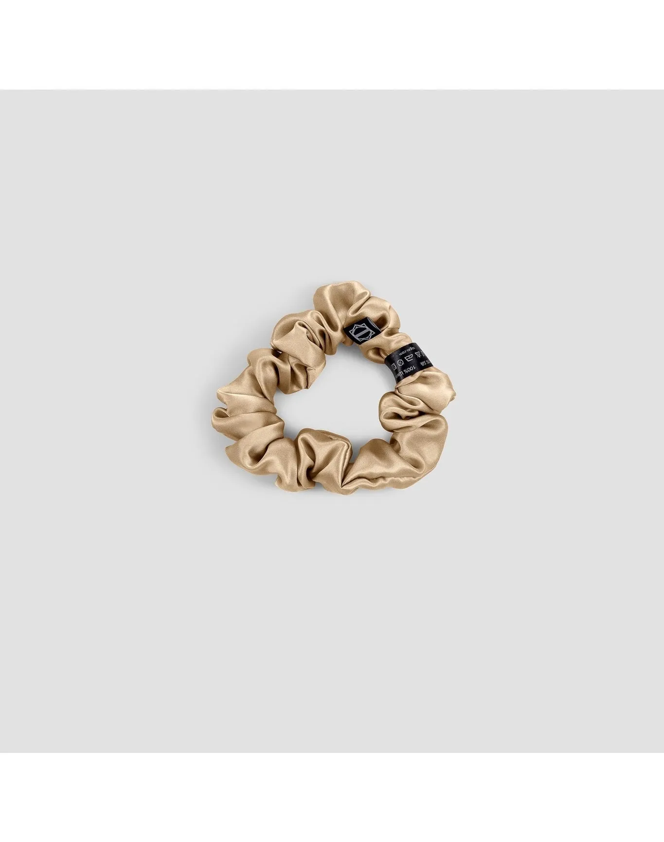 Ella Silk Scrunchie Set With Tie | Golden TOGAS
