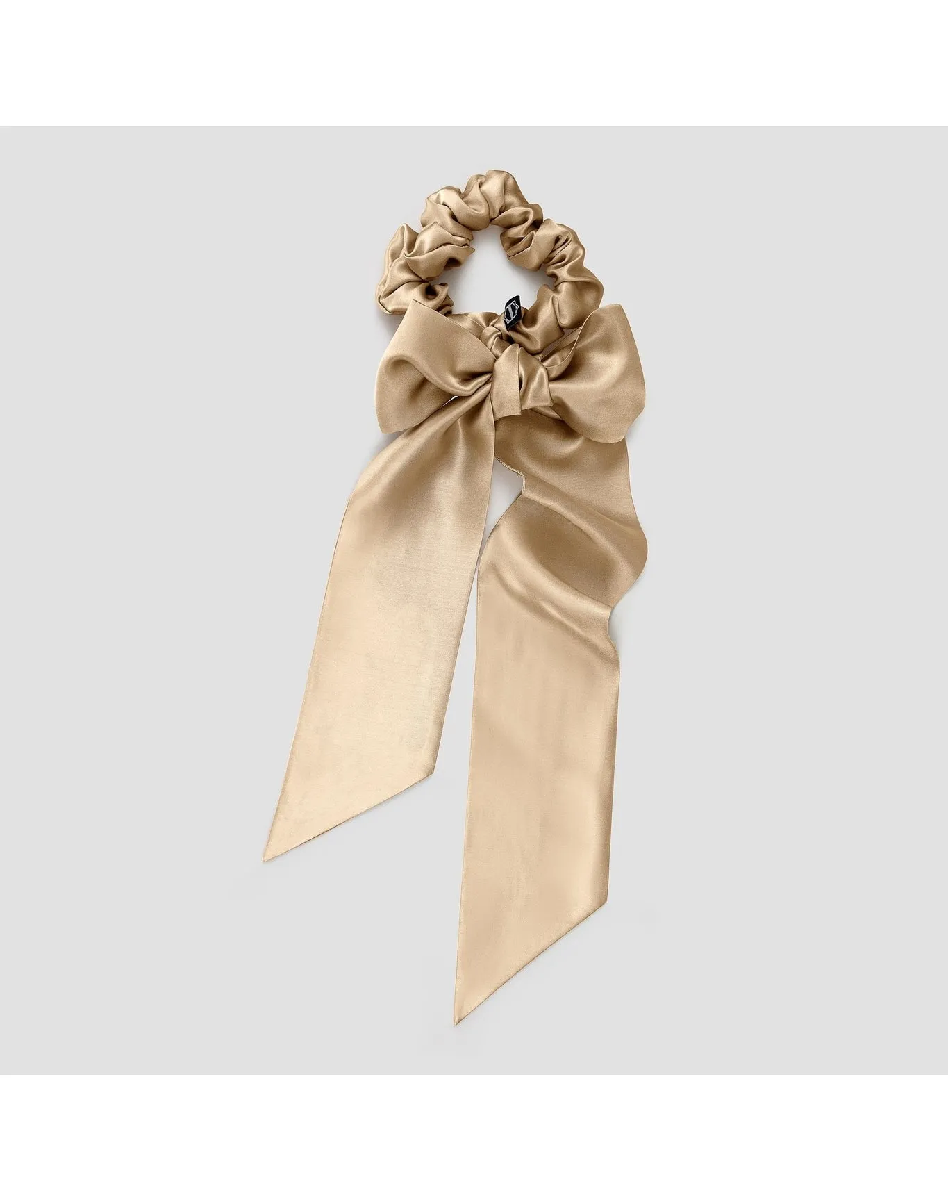 Ella Silk Scrunchie Set With Tie | Golden TOGAS
