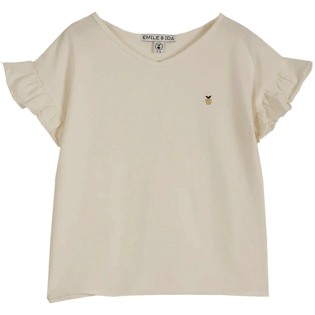 Emile et Ida Tee Shirt Ecru