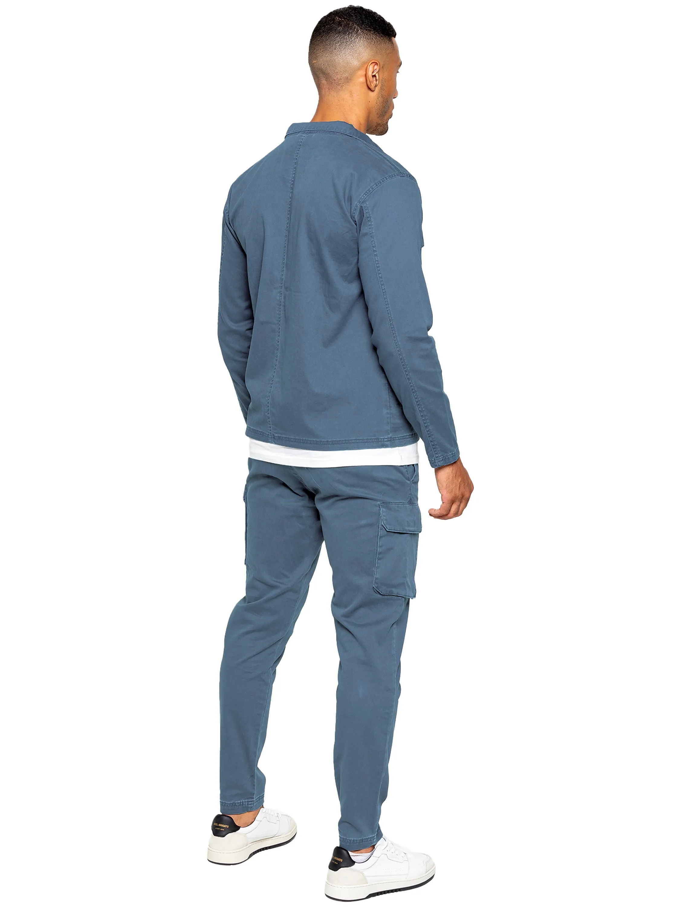Enzo | Mens Cargo Tracksuit