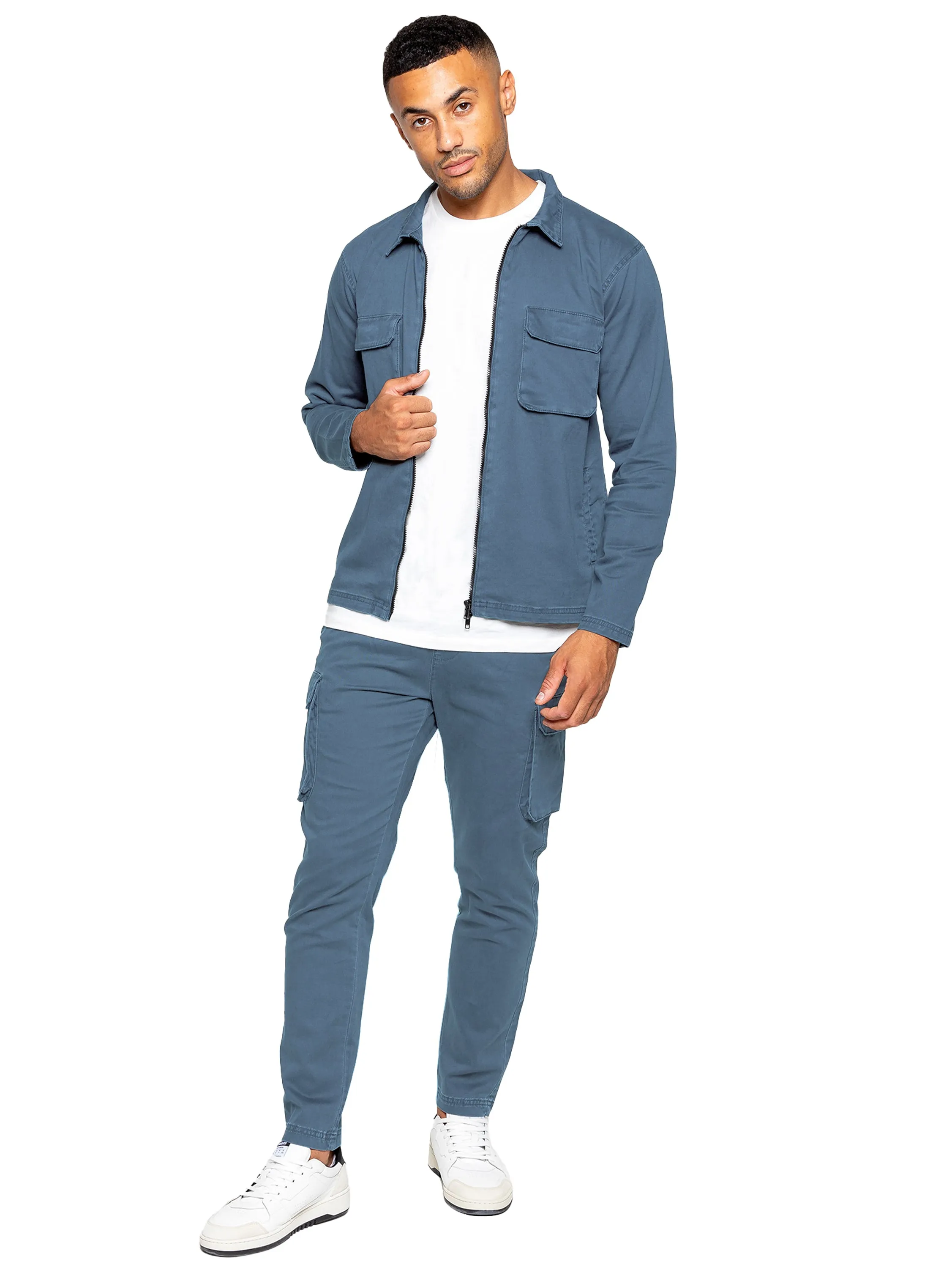Enzo | Mens Cargo Tracksuit