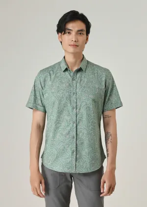 FRANGIPANI - PEONY KOI OLIVE Metiseko