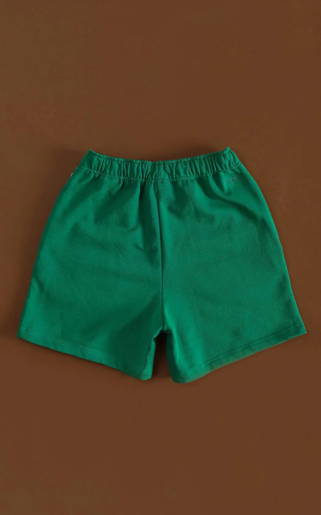Frankie 100% Organic Cotton Sweatshorts - GREEN Frankie