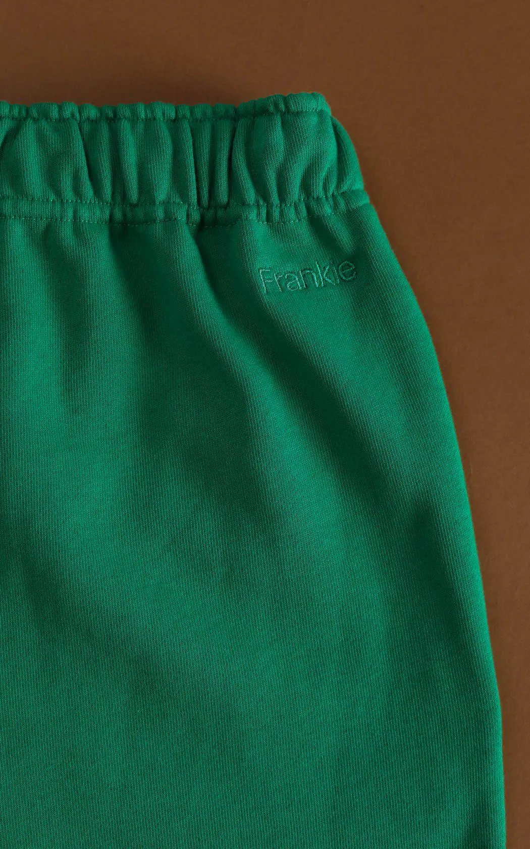 Frankie 100% Organic Cotton Sweatshorts - GREEN Frankie