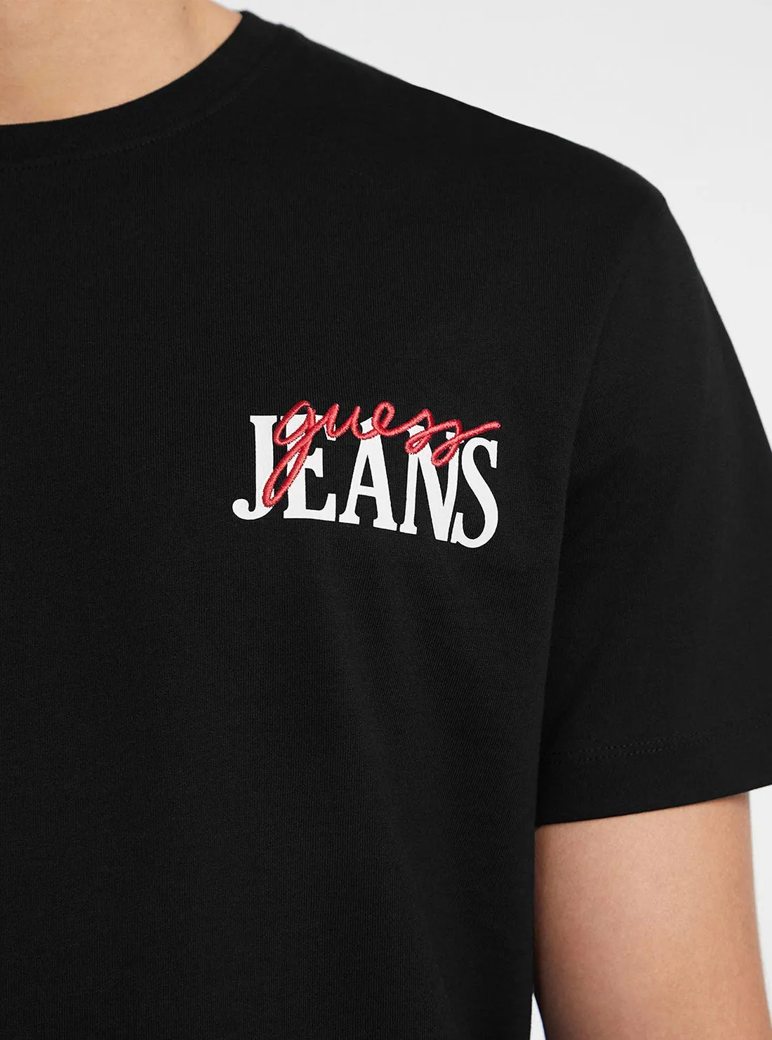 Guess Jeans Black Logo T-Shirt Guess