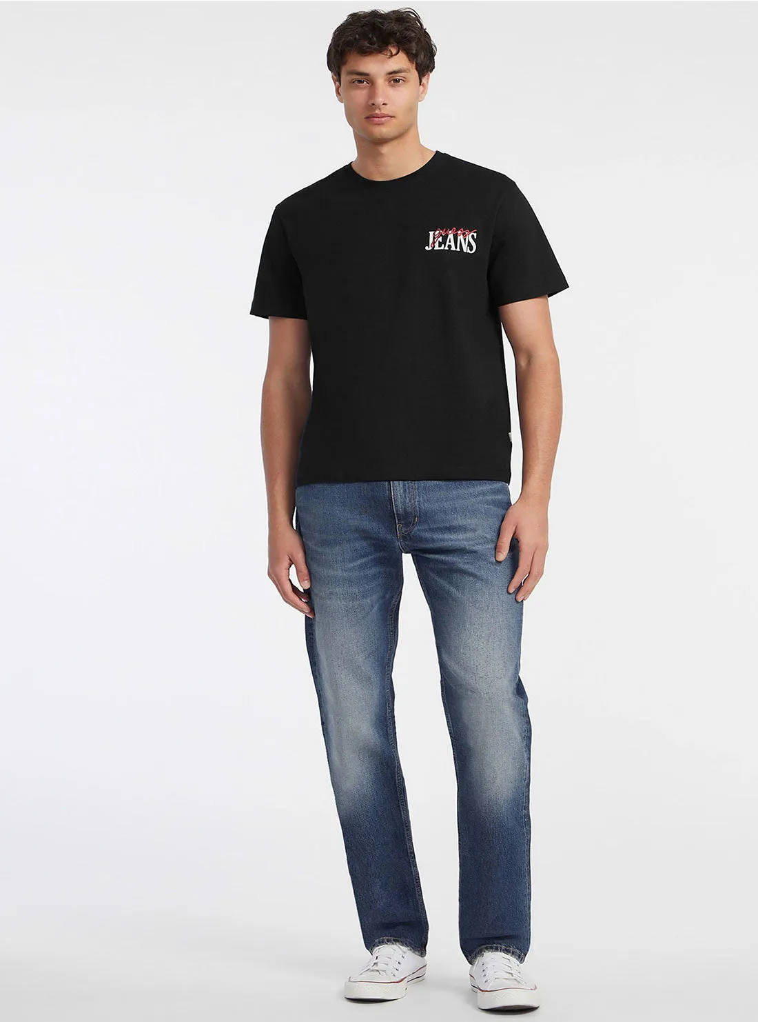 Guess Jeans Black Logo T-Shirt Guess