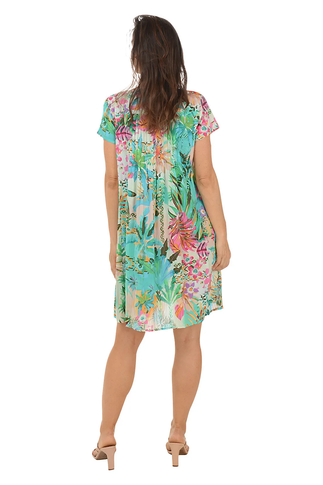 Hanalei Organic Cotton Short Sleeve Dress
