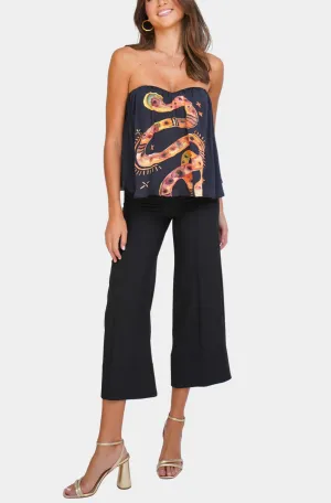Hemline Exclusive Charmer Scarf Top
