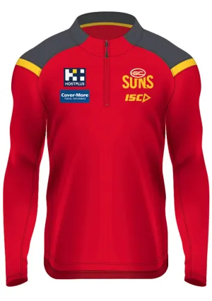 ISC Mens Gold Coast Suns 2020 Elite Training Top <BR> GS20TOP01M