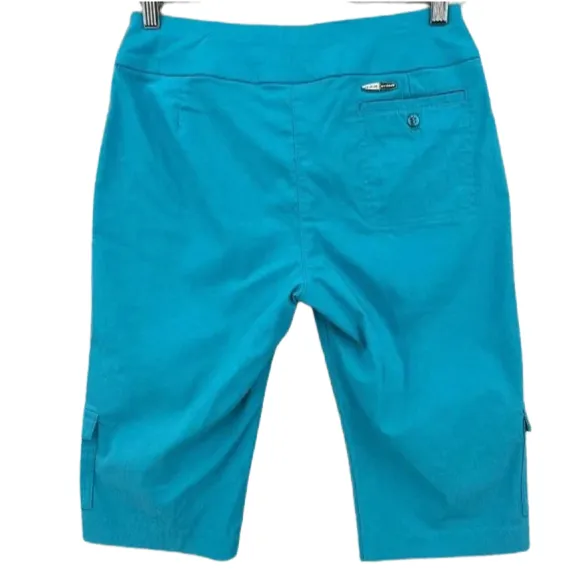 Jamie Sadock Bright Blue Long Cargo Shorts Size 14 MSP$ 110