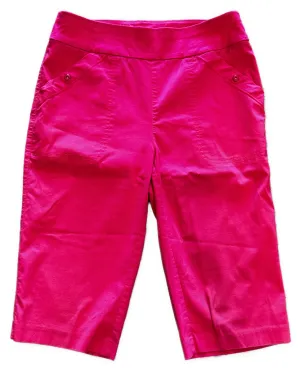 Jamie Sadock Women's Hot Pink Stretch Golf Capris Size 8