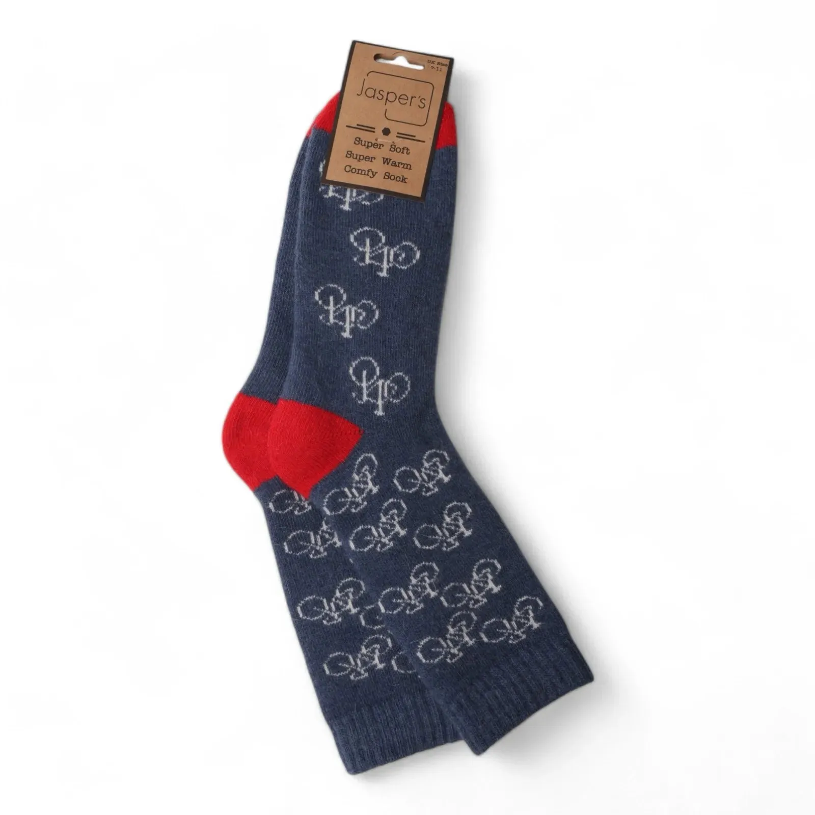 Jess & Lou Brilliant Bikes Super Cosy Socks