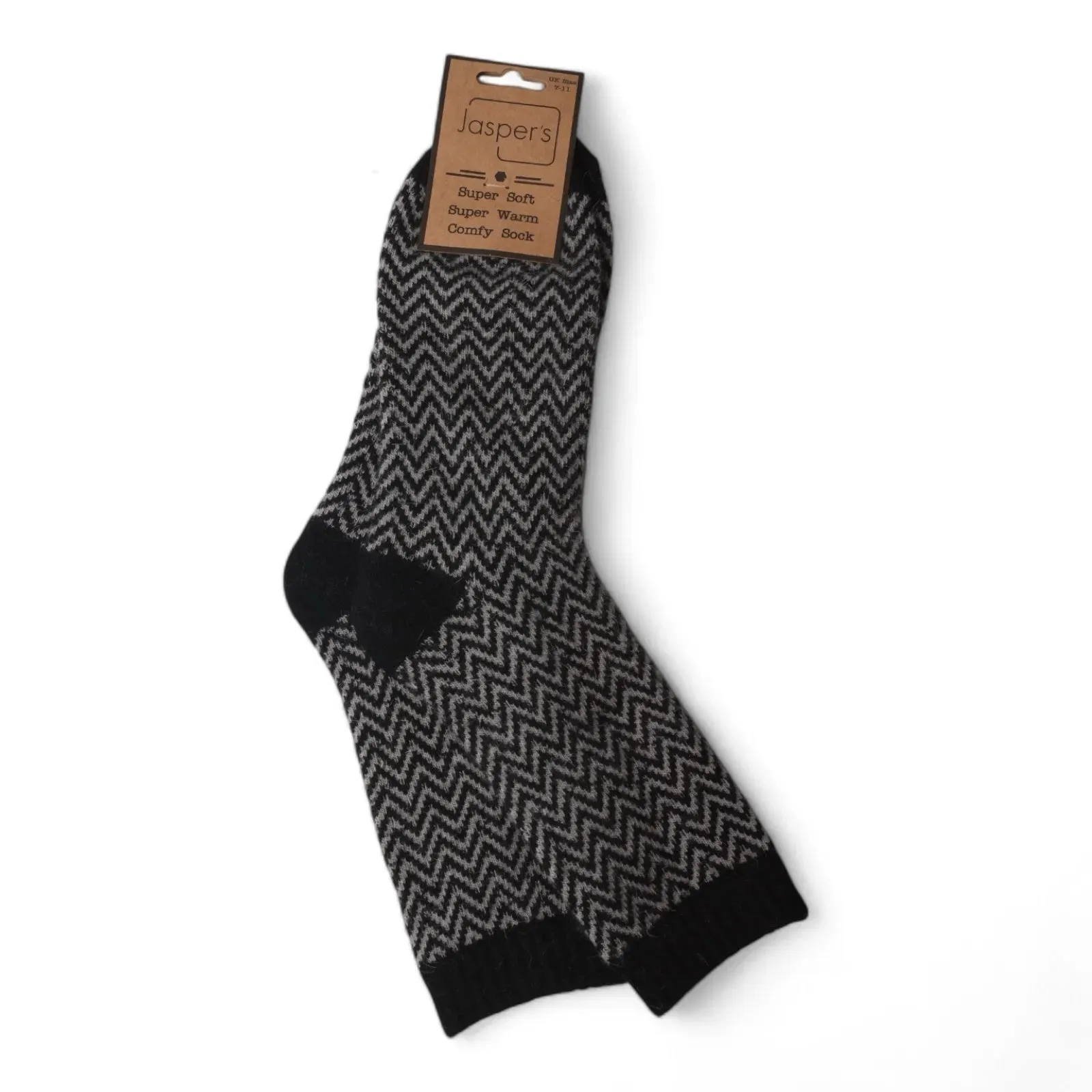 Jess & Lou Handsome Herringbone Super Cosy Socks