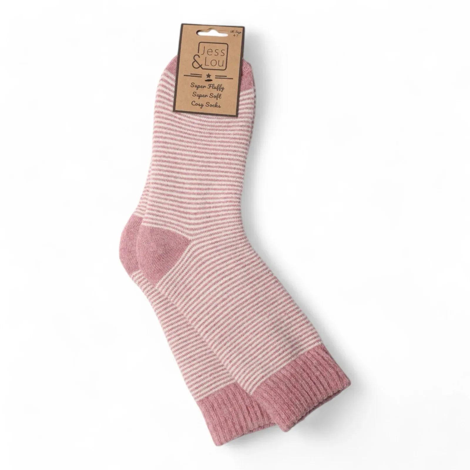 Jess & Lou Stripe Ribbed Socks