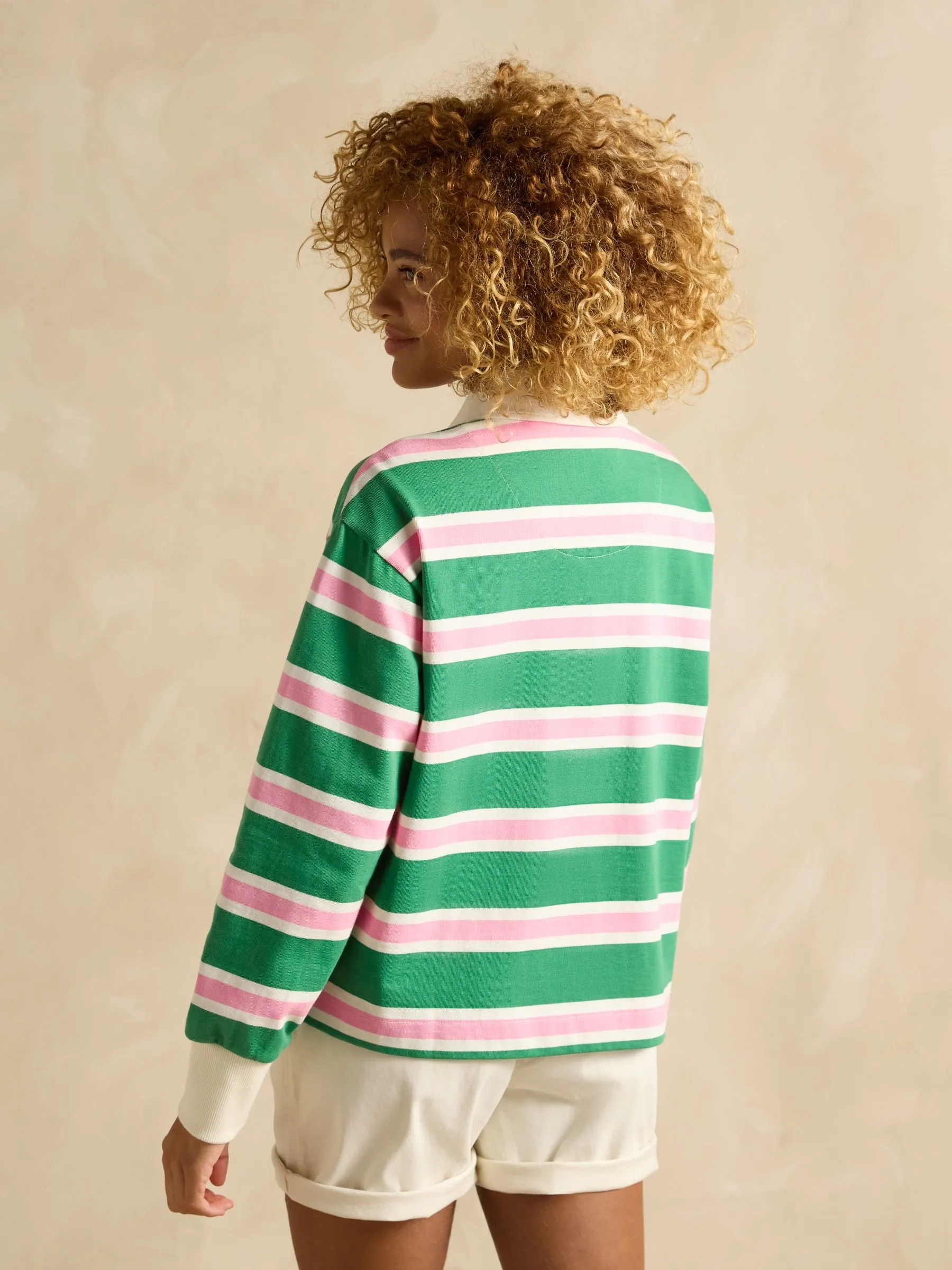 Joules Lara Boxy Fit Rugby Shirt