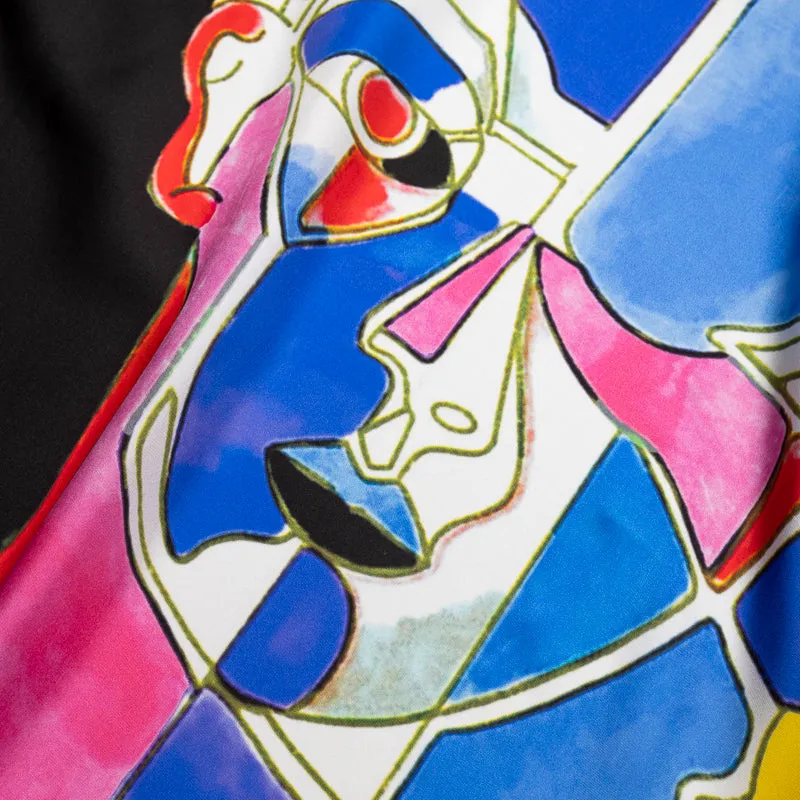 KidSuper Bauhaus Silk Scarf - Multi