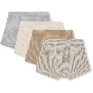 Konges Sløjd 4 Pack Basic Boxers Stripe Mix