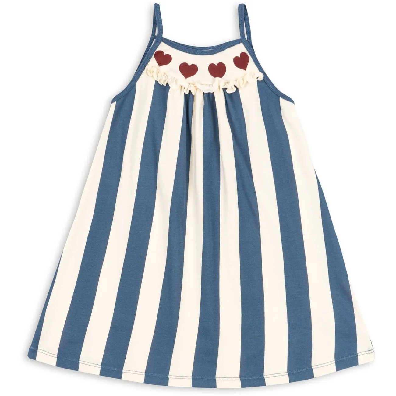 Konges Sljd Stripe Eclipse Claic Detail Strop Dress