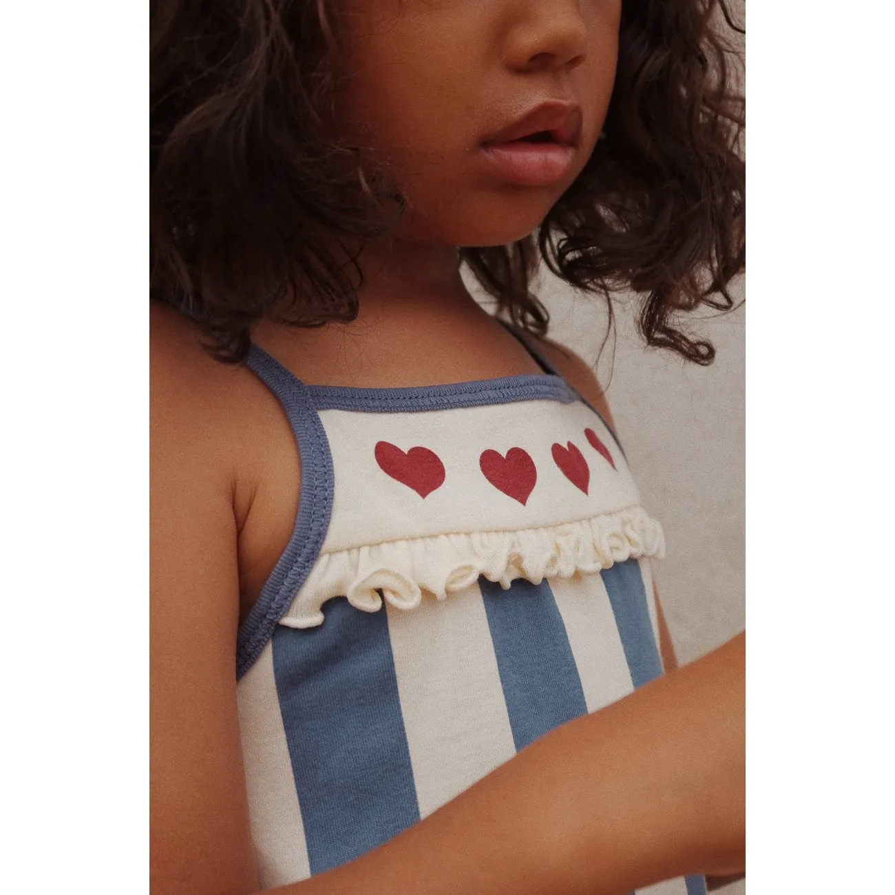 Konges Sljd Stripe Eclipse Claic Detail Strop Dress