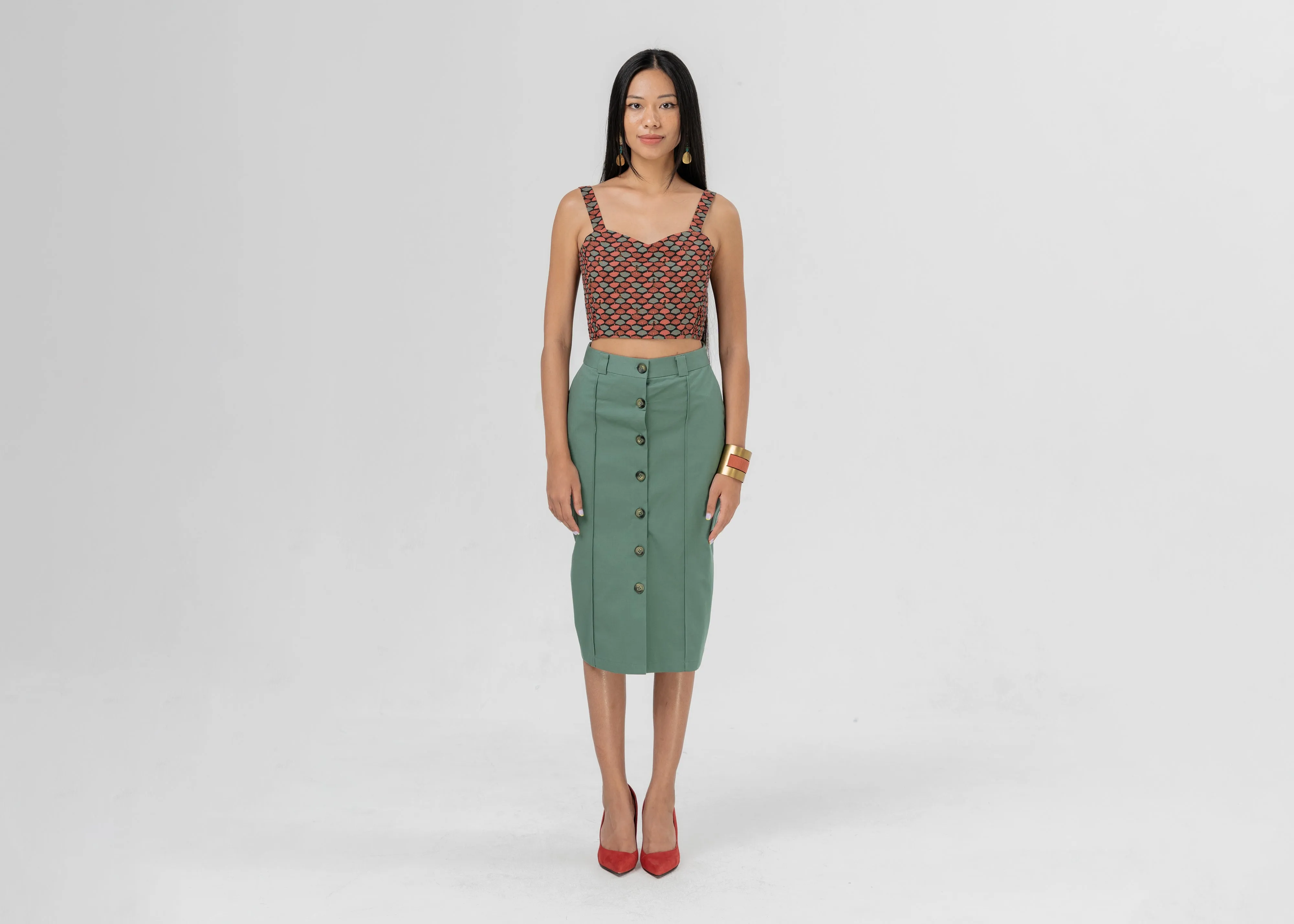 LACERTA - KHAKI Metiseko