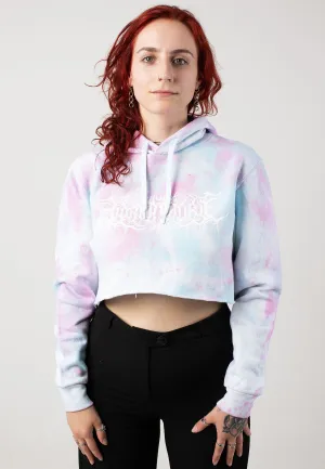 Lorna Shore - Logo Tie Dy Crop - Hoodie