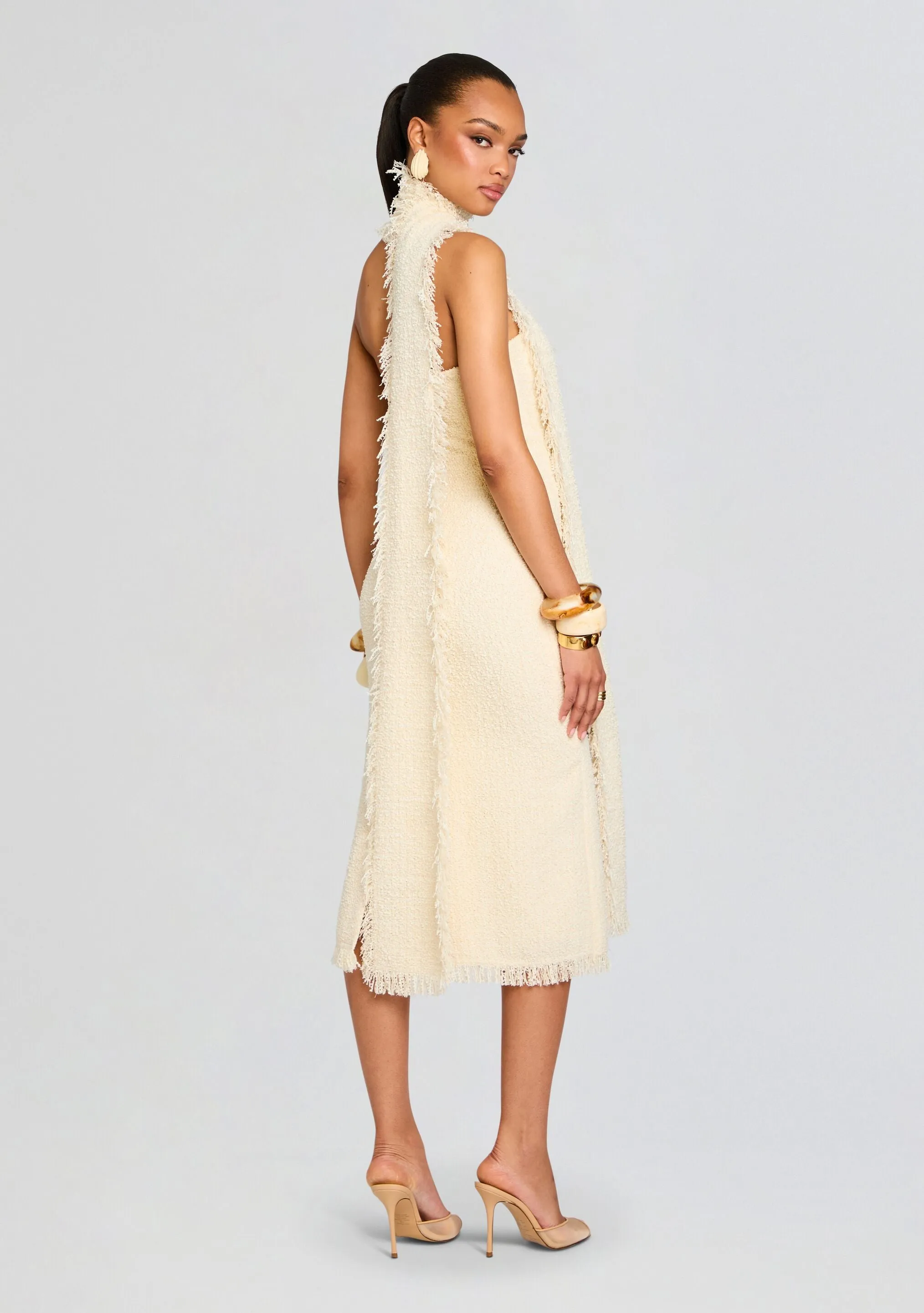 Lott Boucle Midi Dress