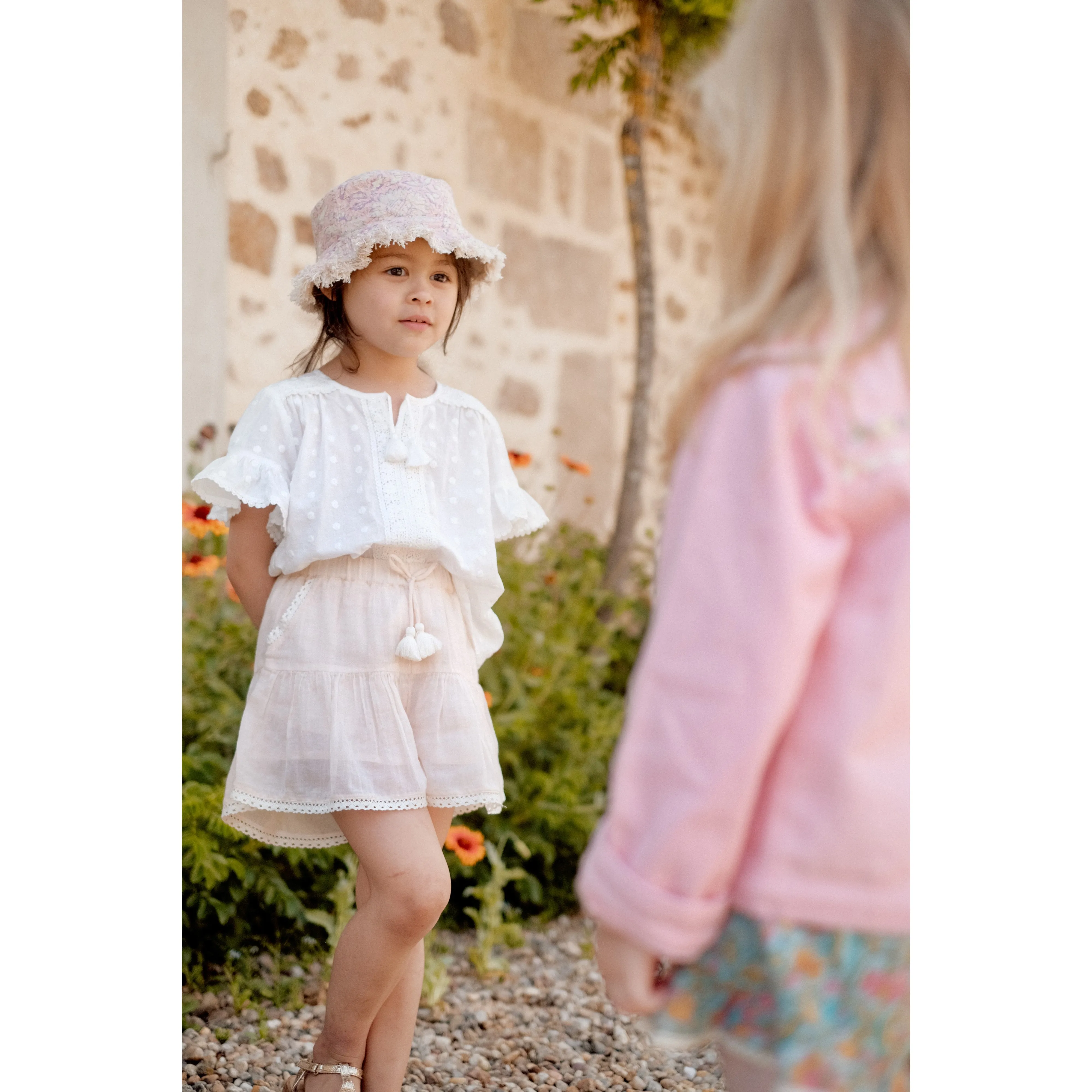 Louise Misha Shorts Alambra Single Gauze Blush