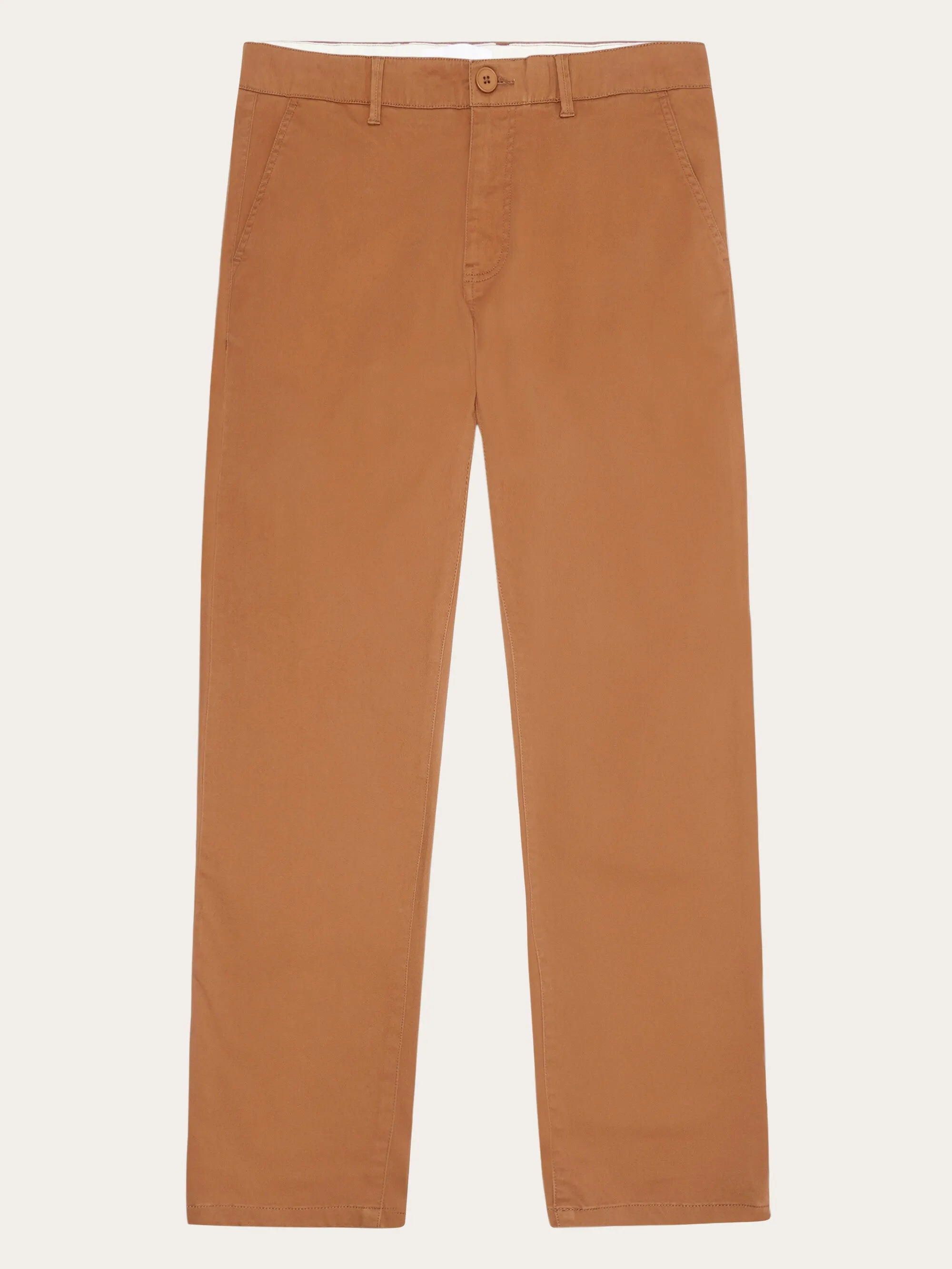 LUCA slim twill chino pants - Dachshund Knowledge Cotton