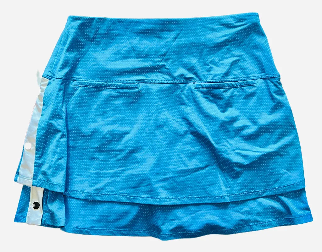 Lucky in Love Blue Snap to it Skort Size S MSP$80
