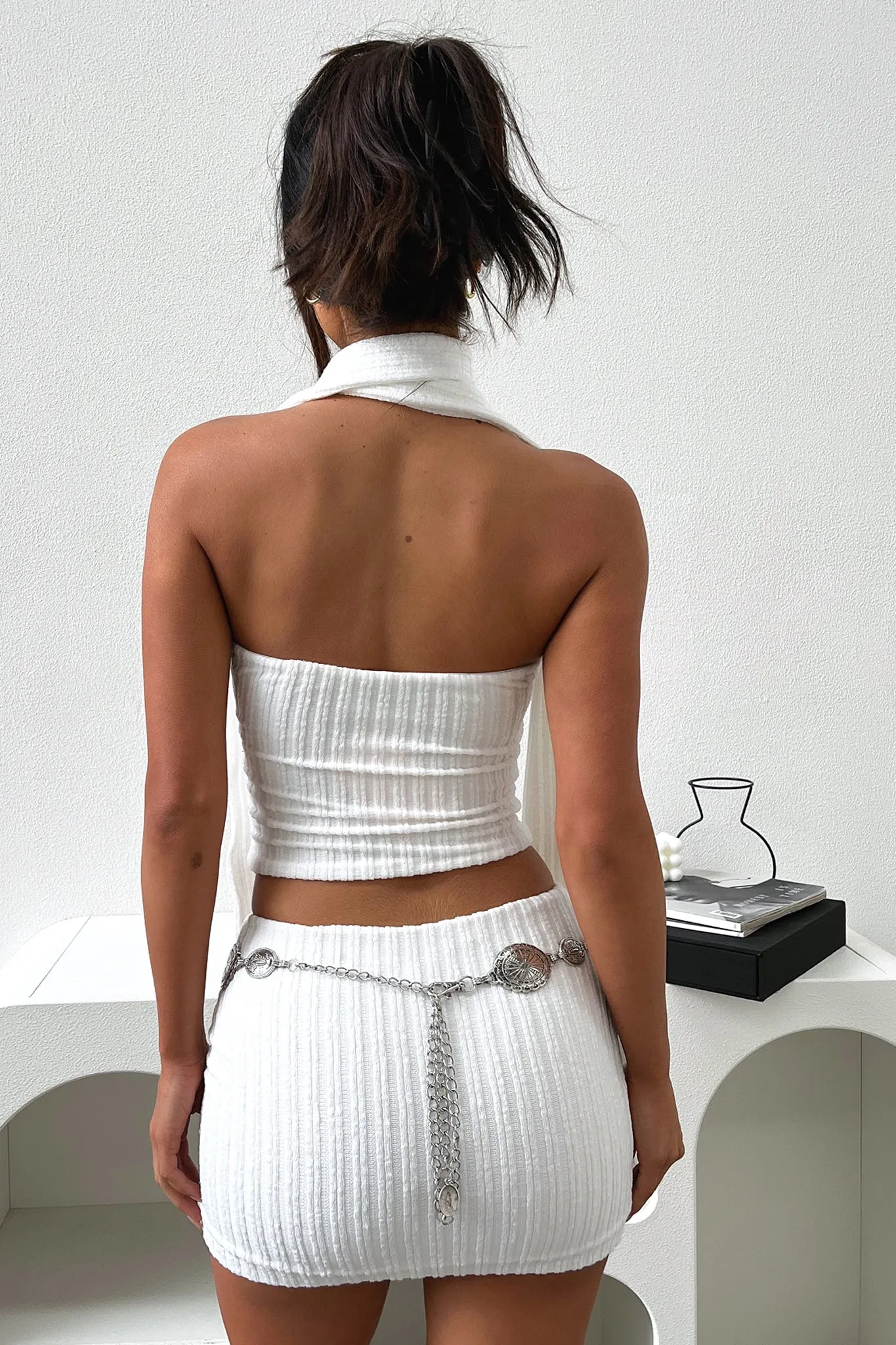Mariana Crop - White
