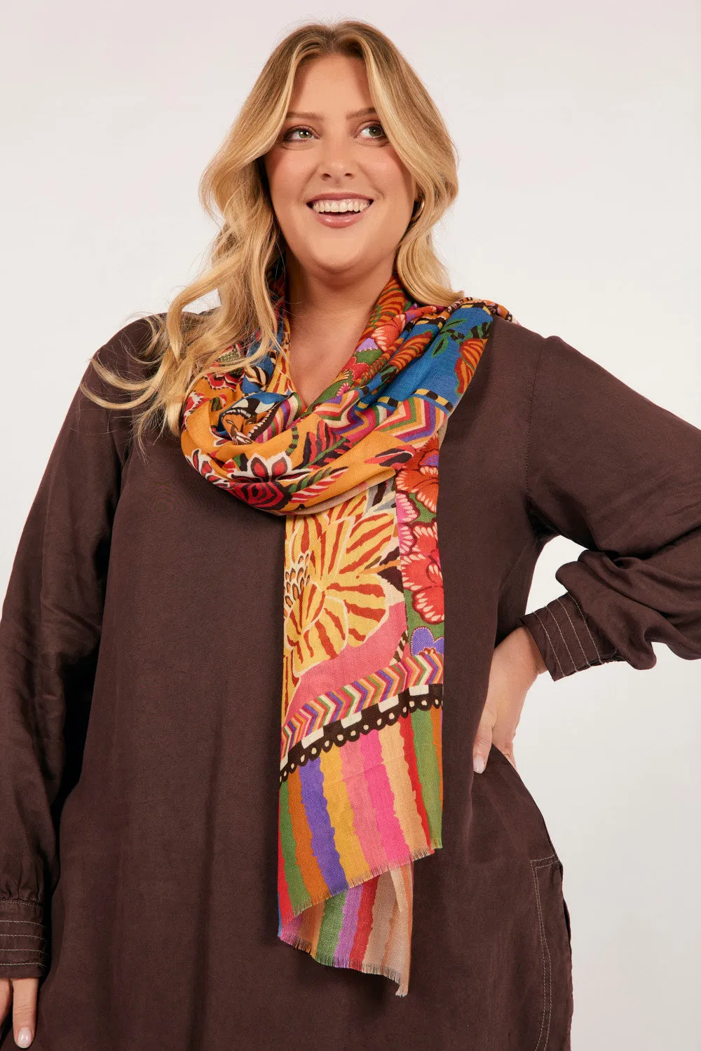 Marigold Sky Scarf Adrift