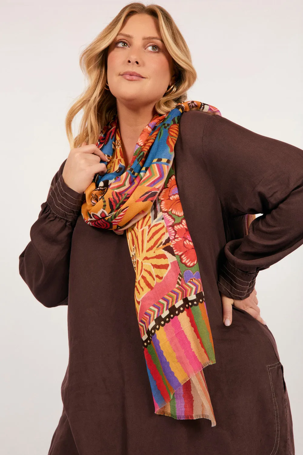 Marigold Sky Scarf Adrift