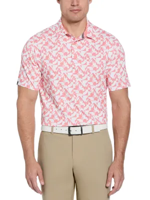 Mens Layered Floral Print Callaway Apparel