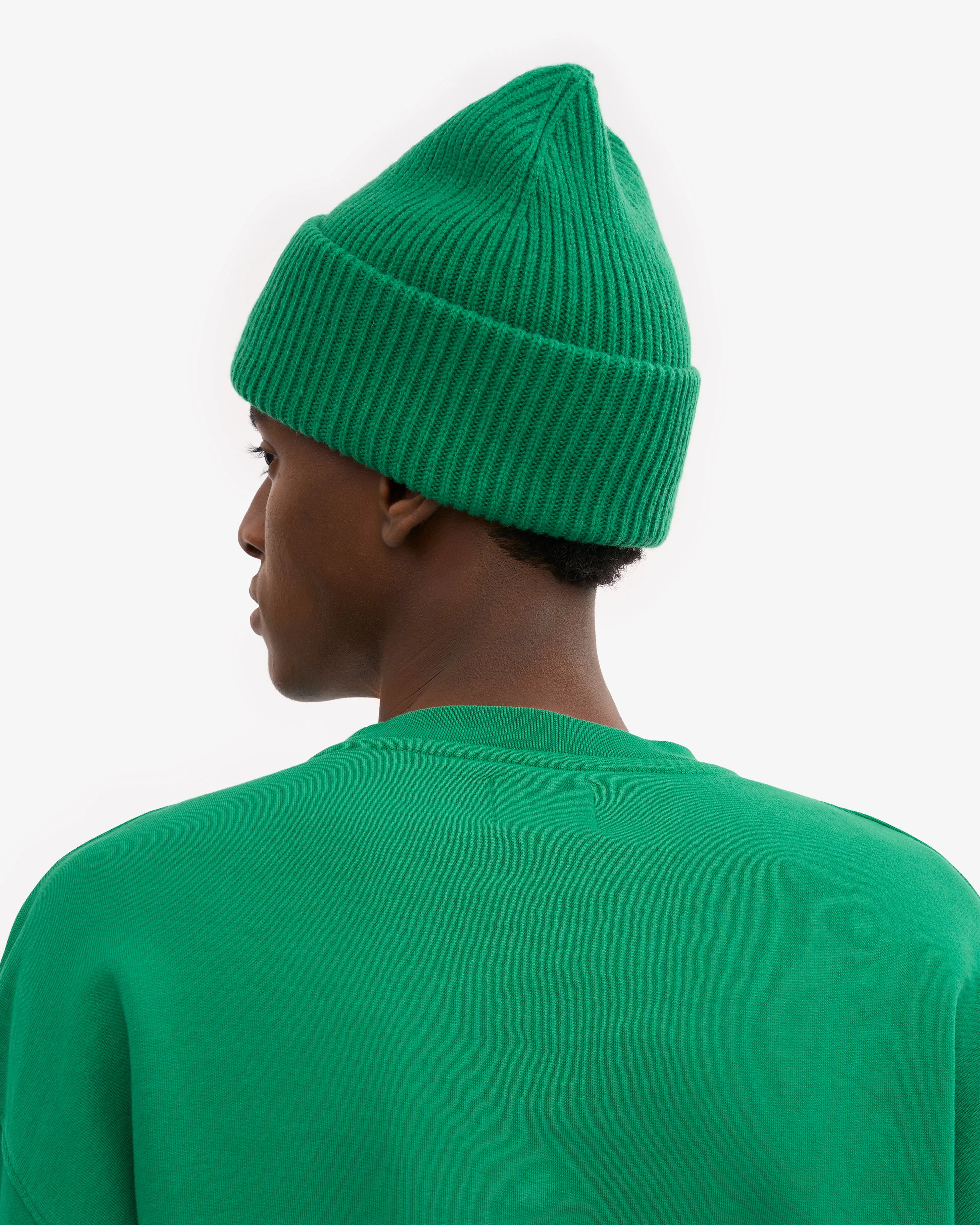 Merino Wool Hat - Kelly Green