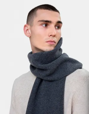 Merino Wool Scarf - Sandstone Orange