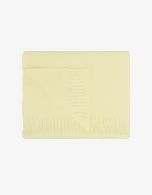 Merino Wool Scarf - Soft Yellow