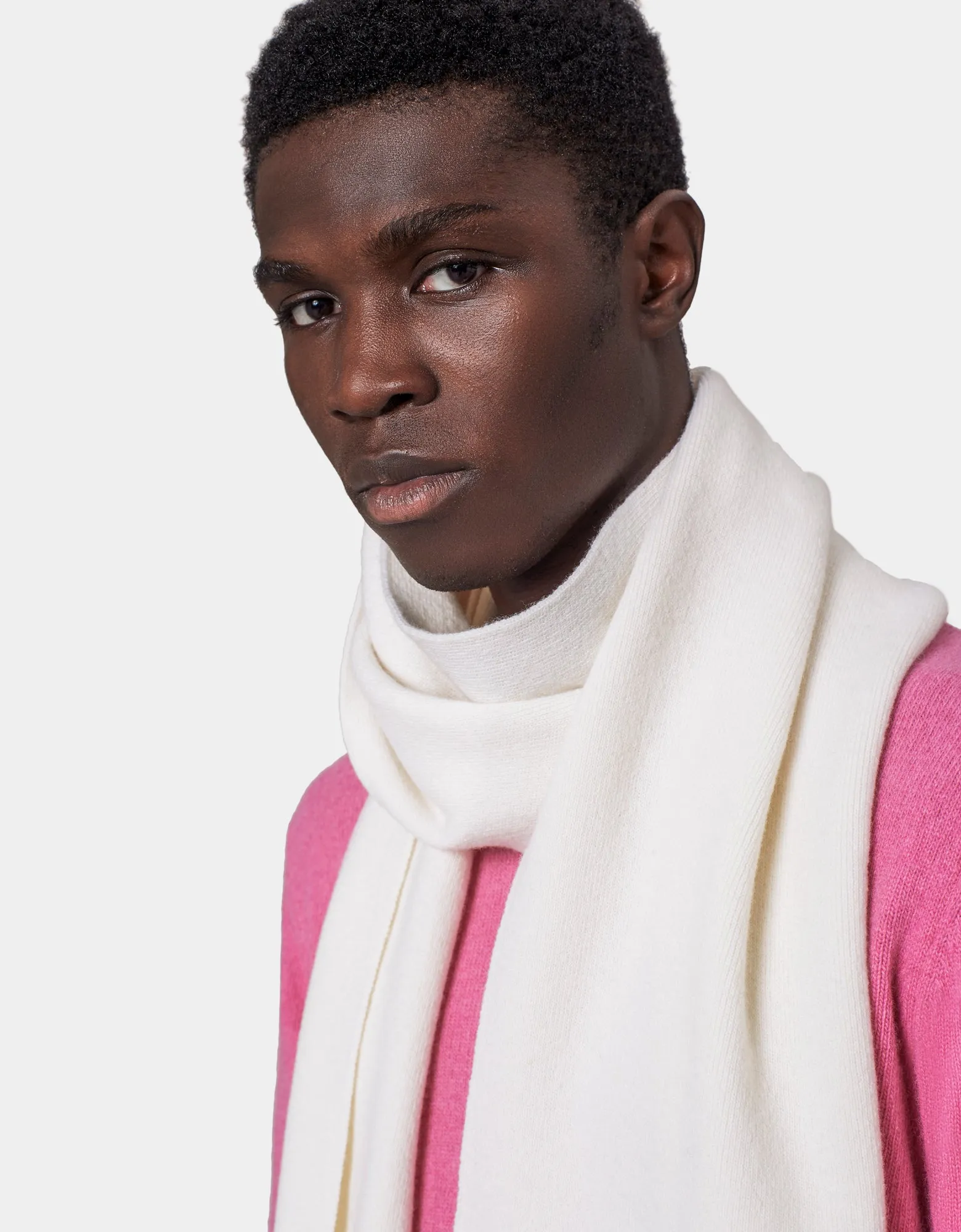 Merino Wool Scarf - Ultra Violet