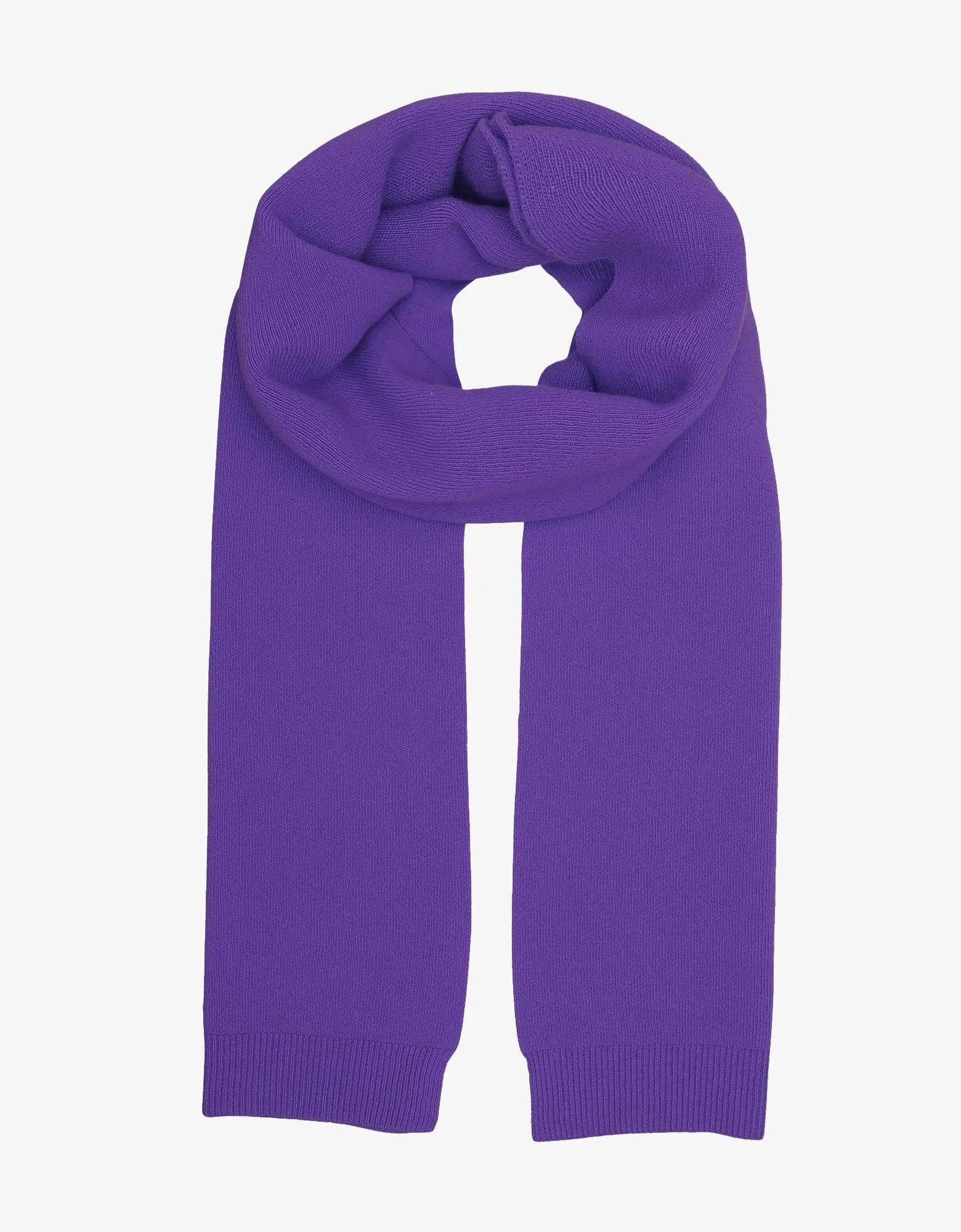 Merino Wool Scarf - Ultra Violet