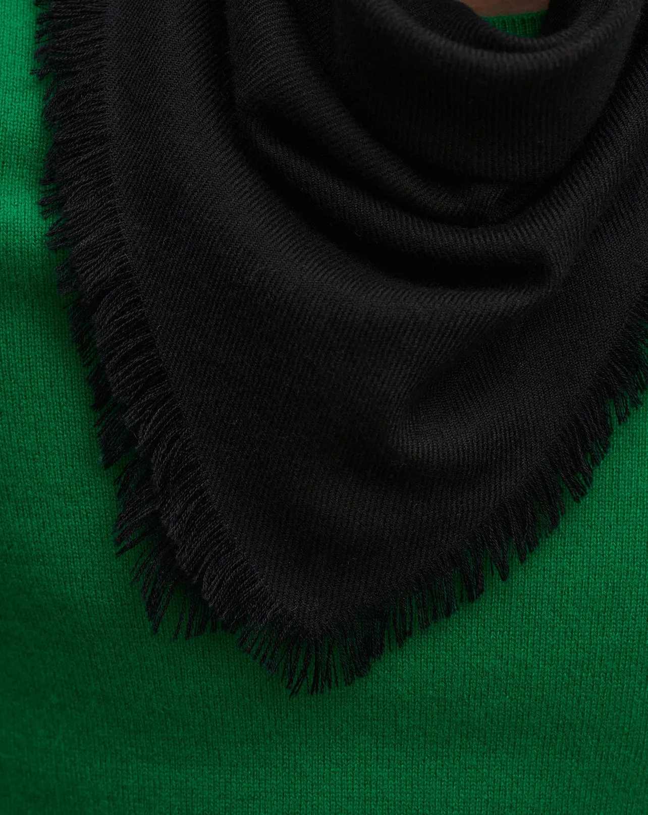 Mini twill square scarf Eric Bompard