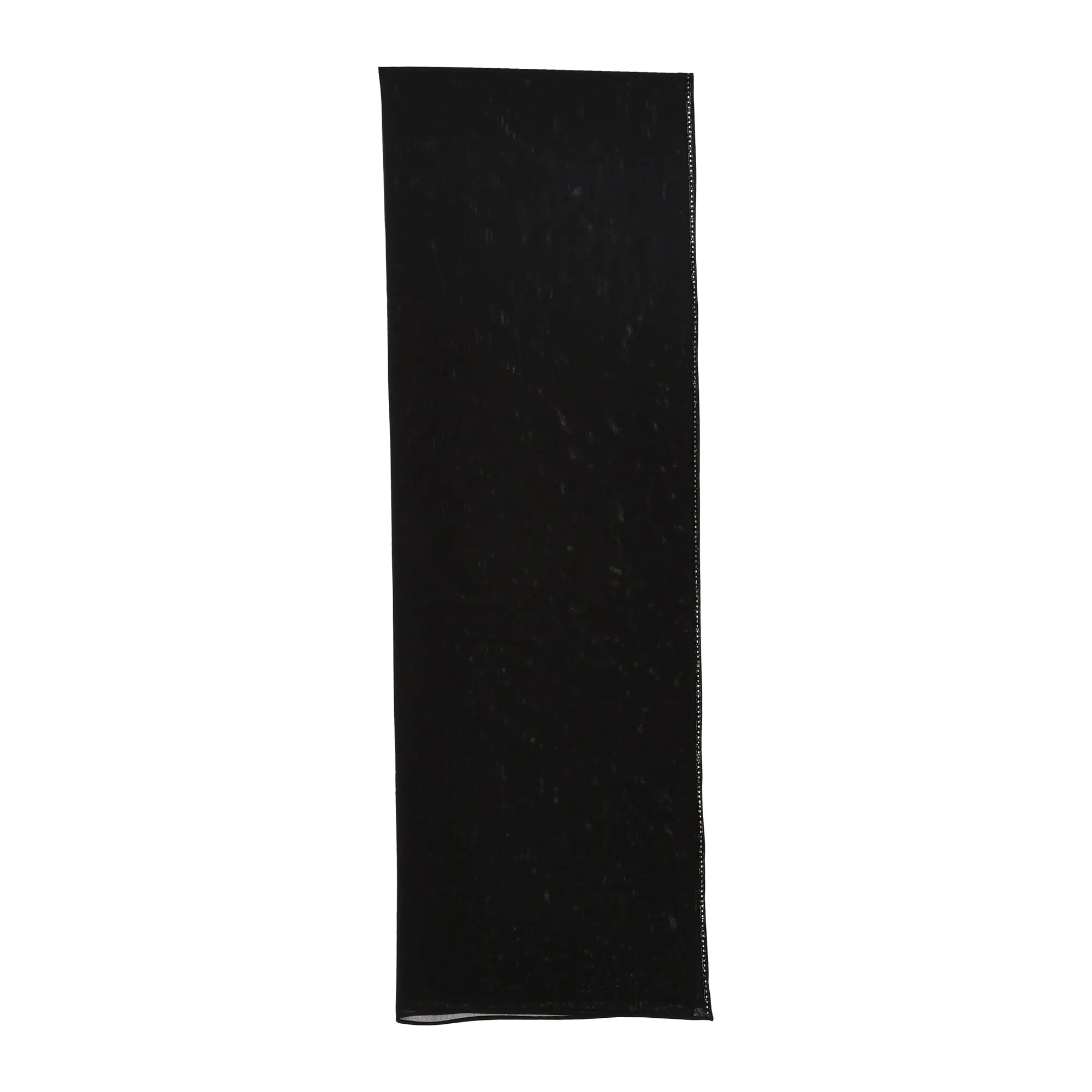 N Design Women's Black and Gold  Hand Embroidered Black Abaya