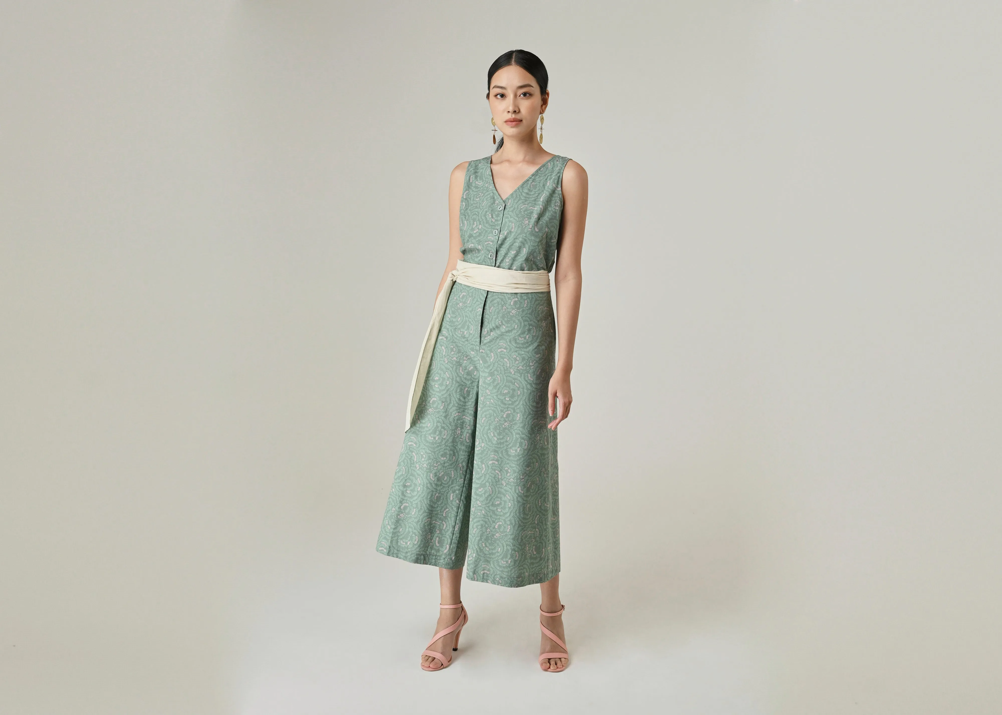 NAM NAM - PEONY KOI OLIVE Metiseko