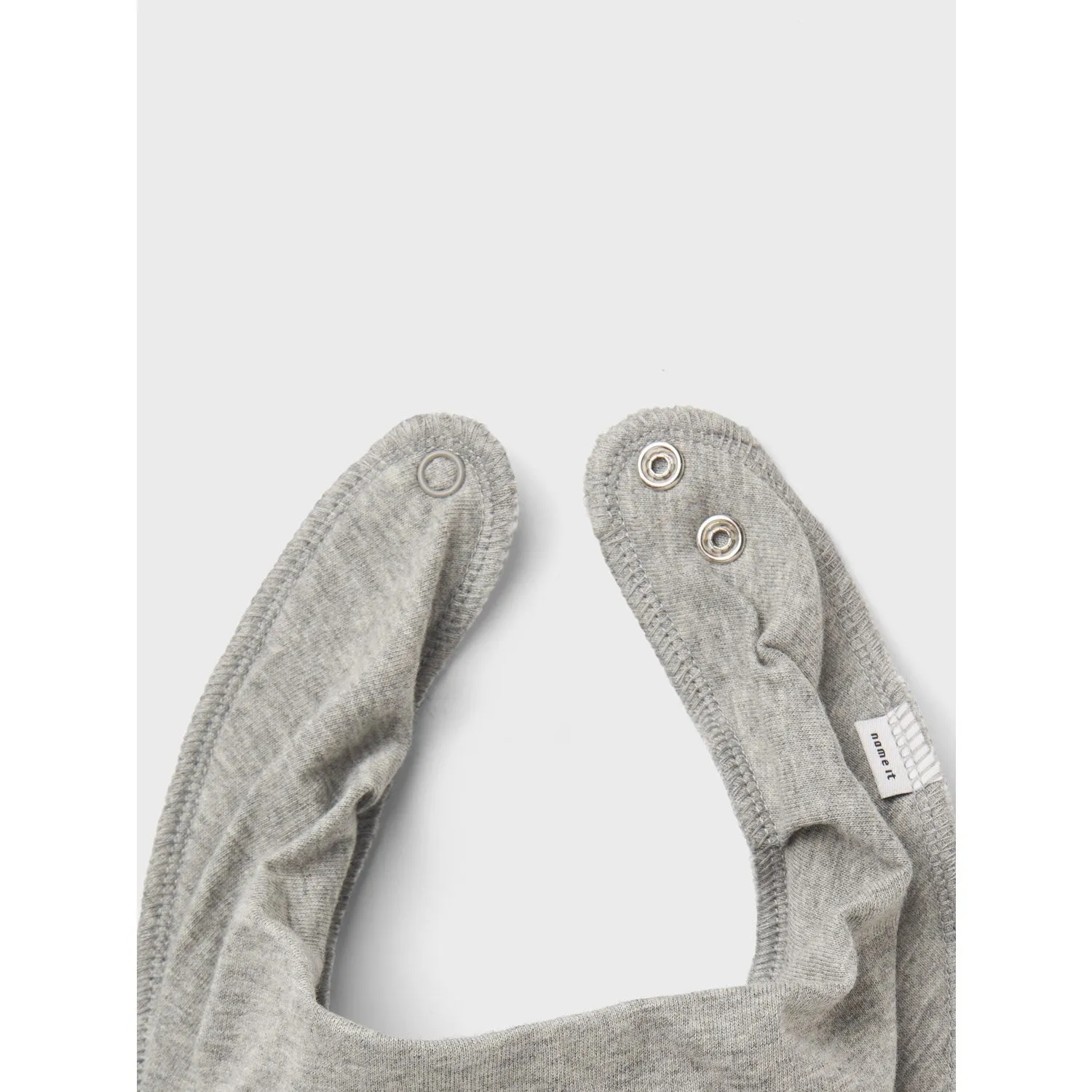 Name It Grey Melange Yatte Scarf Bib