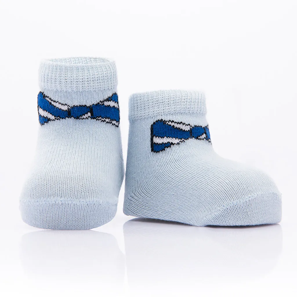 Navy 3pc Bow Tie Socks Set