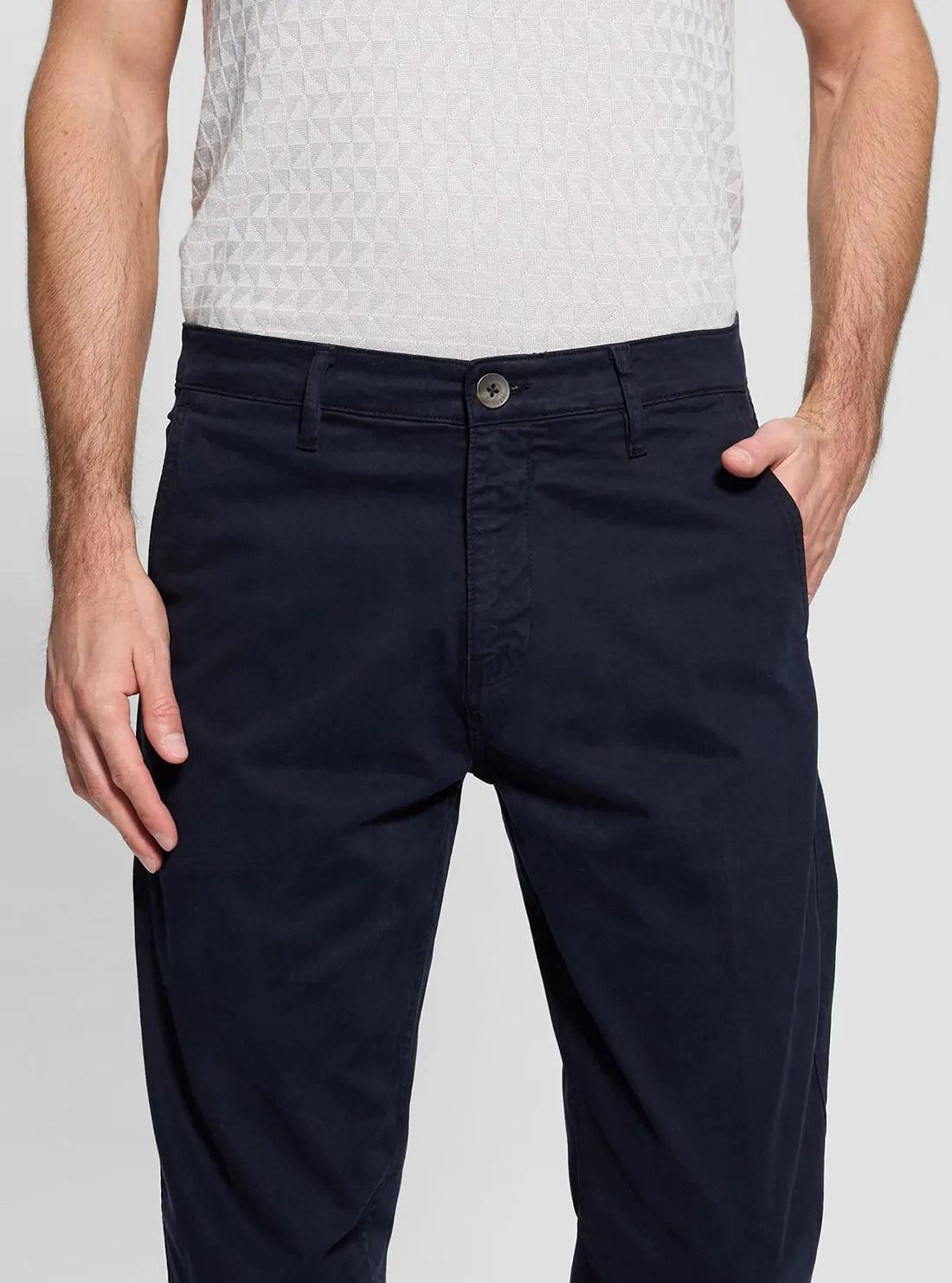Navy Angels Chino Pants Guess