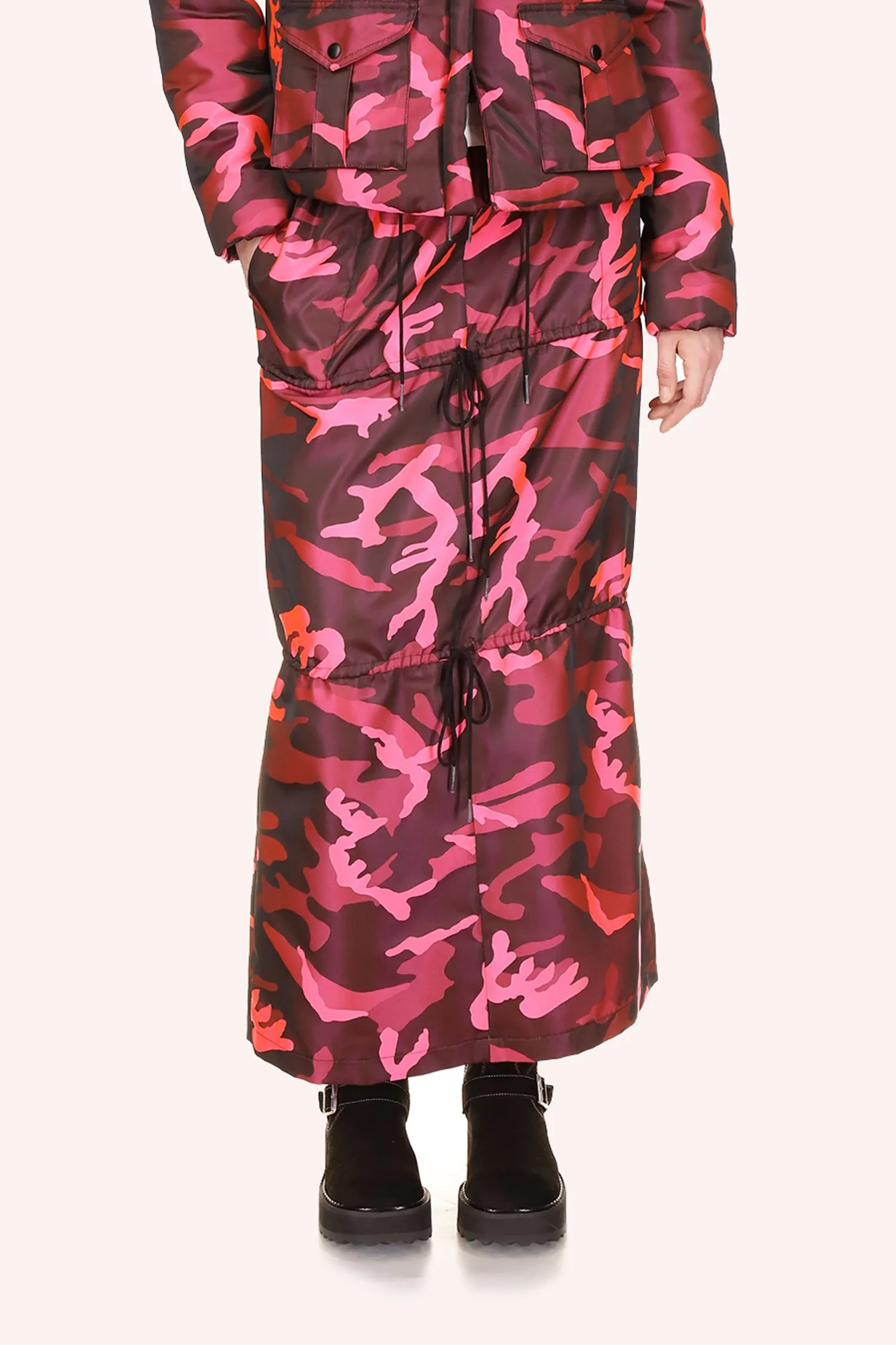 Neon Camouflage Jacket Annasui