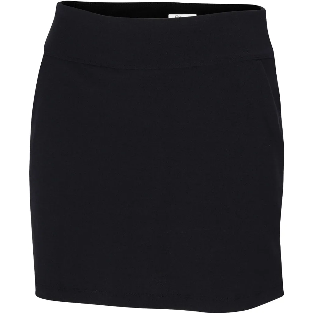 NEW Greg Norman Black Rear Pleated Golf Skort Size M MSP$80