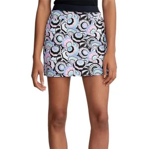 NEW Ralph Lauren RLX Multi Color Umbrella Print Golf Skort Size L MSP$148