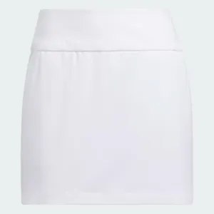 New Women's Adidas 365 White Solid Golf Skort