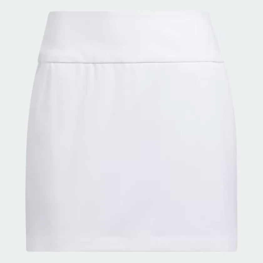 New Women's Adidas 365 White Solid Golf Skort