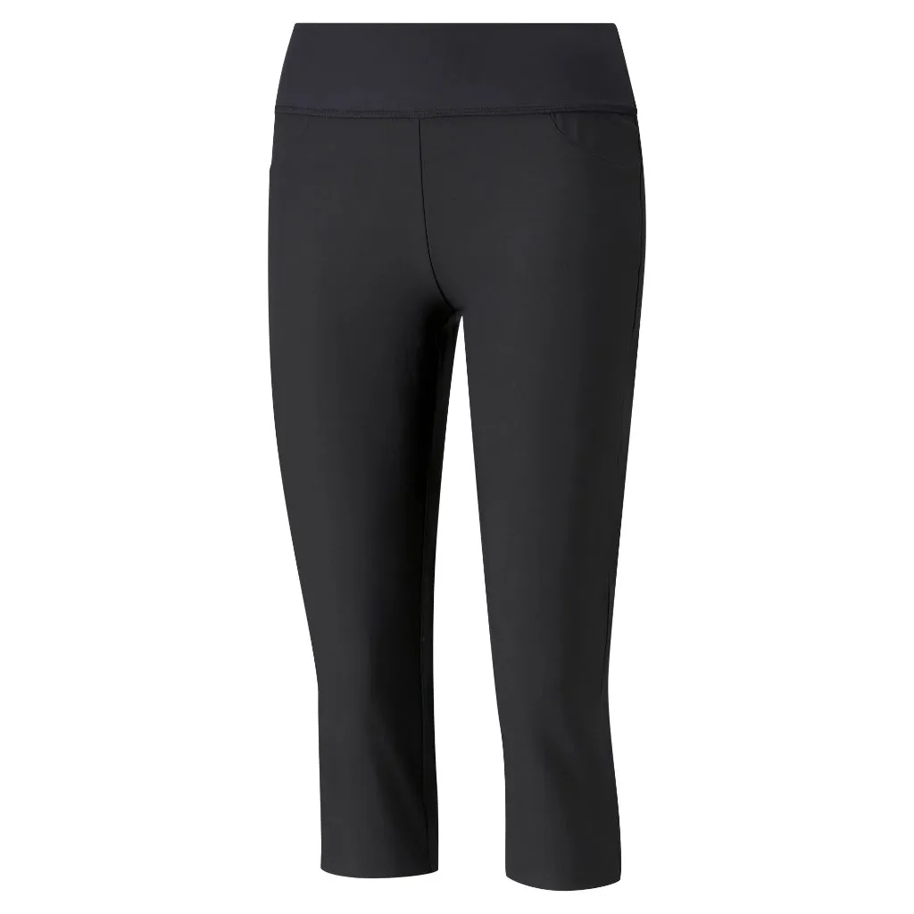 New Women's Black Puma PWRShare Capri Golf Pants Size S MSP$75